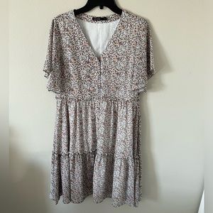 Mikarose Floral Boho Dress